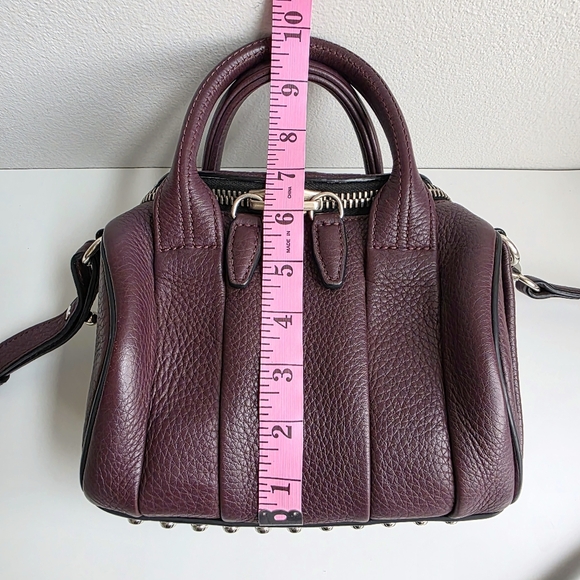 Alexander Wang Mini Rockie Satchel Dark Red - Picture 15 of 16